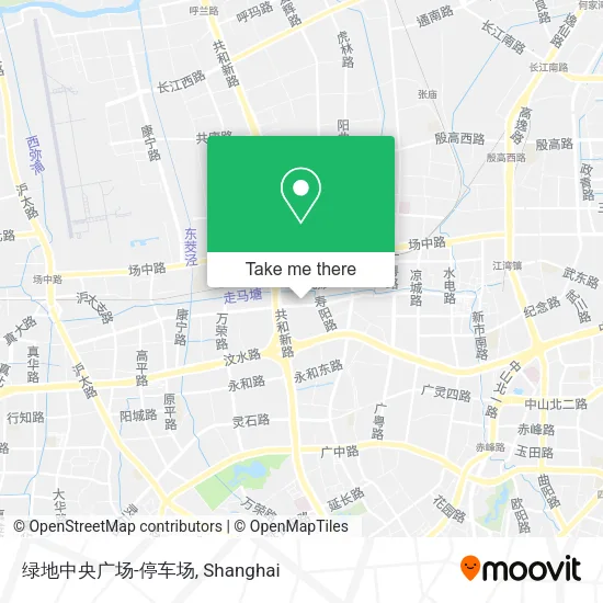 绿地中央广场-停车场 map