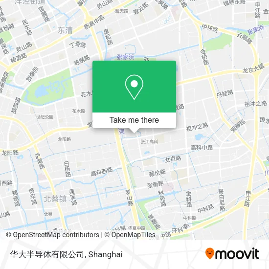 华大半导体有限公司 map