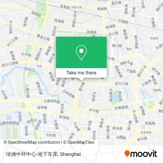 绿洲中环中心-地下车库 map