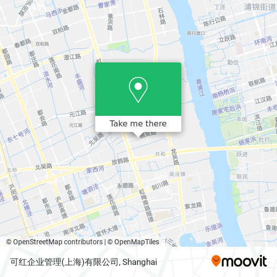 可红企业管理(上海)有限公司 map