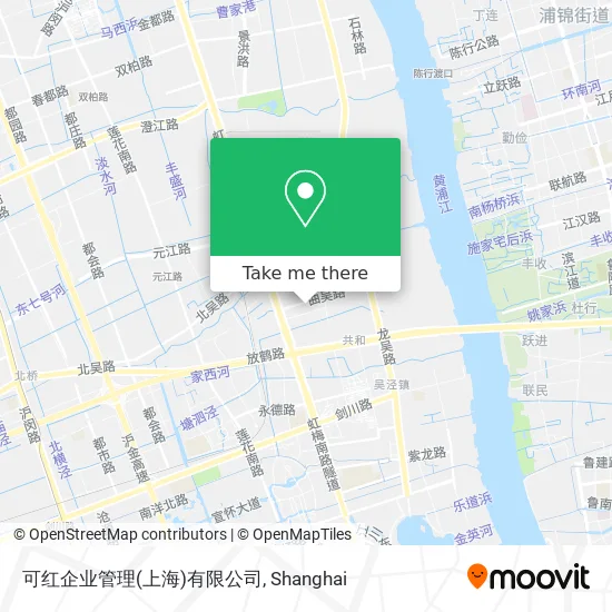 可红企业管理(上海)有限公司 map