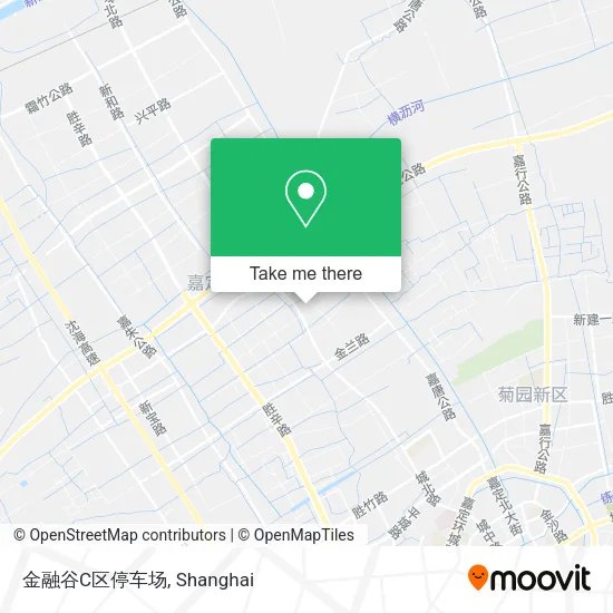 金融谷C区停车场 map