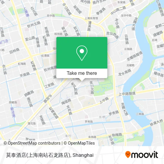 莫泰酒店(上海南站石龙路店) map