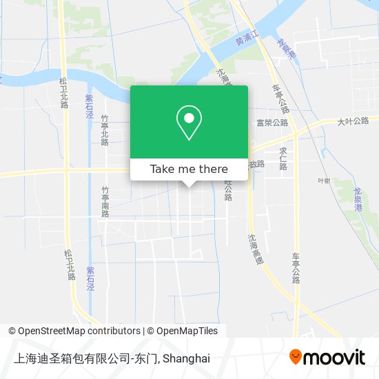 上海迪圣箱包有限公司-东门 map