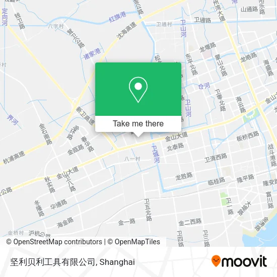 坚利贝利工具有限公司 map