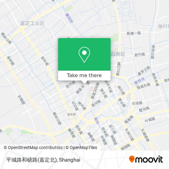 平城路和硕路(嘉定北) map