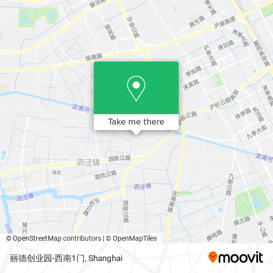丽德创业园-西南1门 map