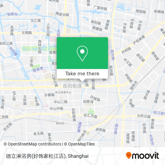 徳立淋浴房(好饰家松江店) map