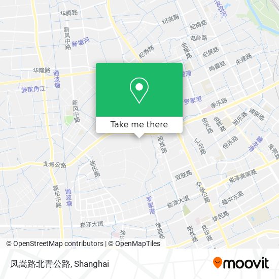 凤嵩路北青公路 map