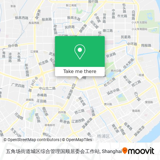 五角场街道城区综合管理国顺居委会工作站 map