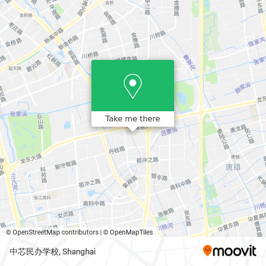 中芯民办学校 map