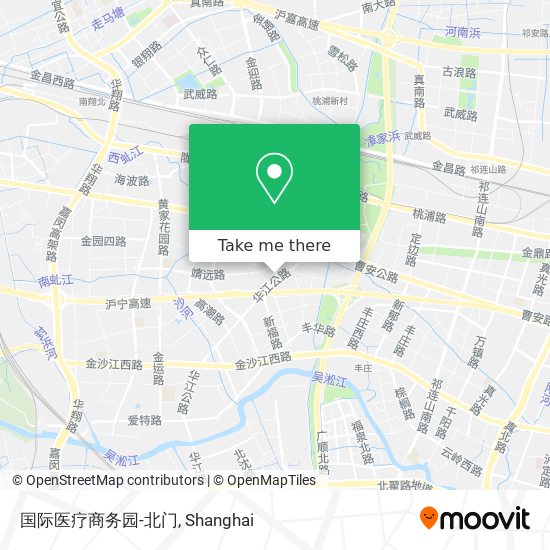 国际医疗商务园-北门 map