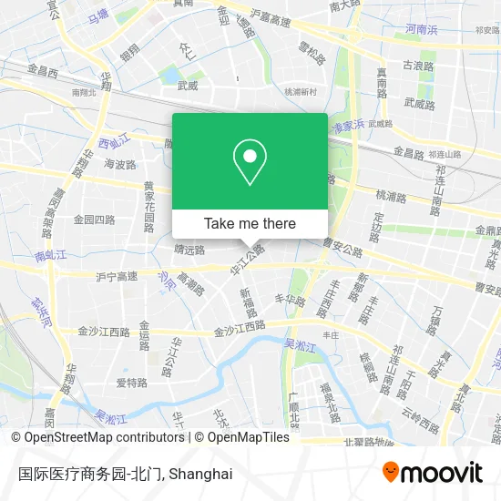 国际医疗商务园-北门 map