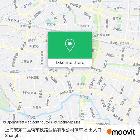 上海安东商品轿车铁路运输有限公司停车场-出入口 map
