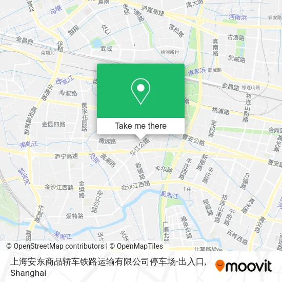 上海安东商品轿车铁路运输有限公司停车场-出入口 map