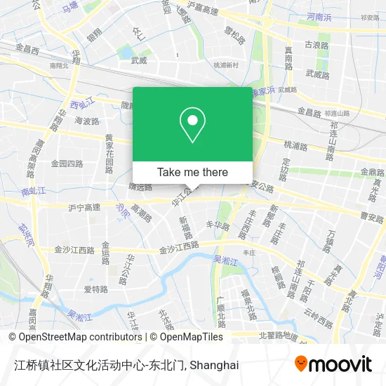 江桥镇社区文化活动中心-东北门 map