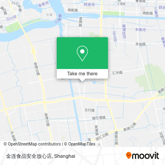 金连食品安全放心店 map