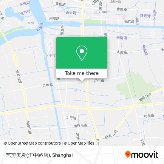 艺剪美发(汇中路店) map