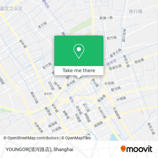 YOUNGOR(清河路店) map