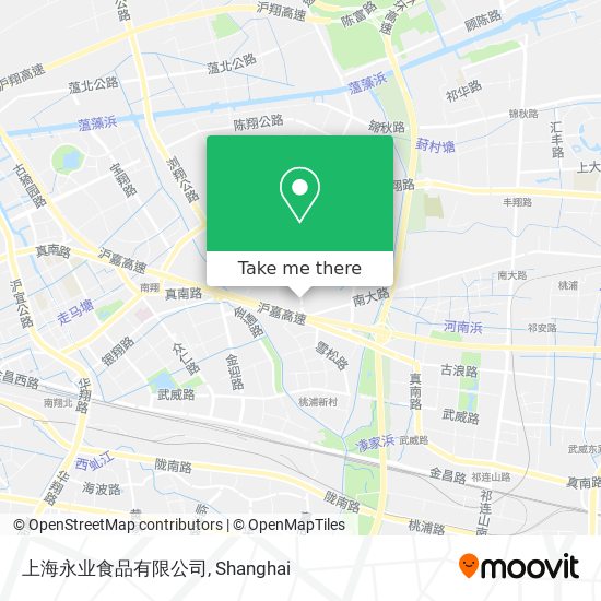 上海永业食品有限公司 map