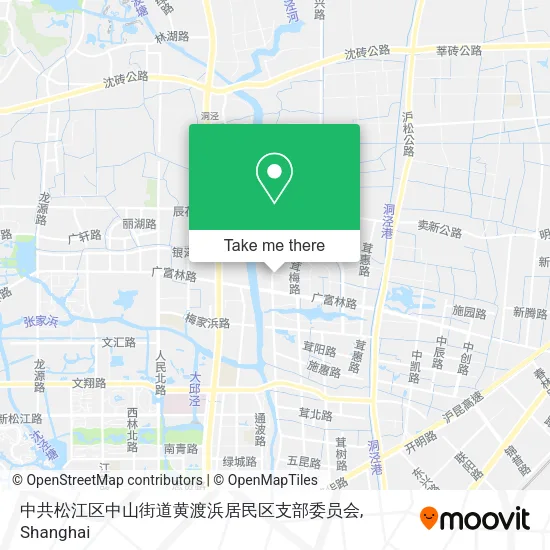 中共松江区中山街道黄渡浜居民区支部委员会 map