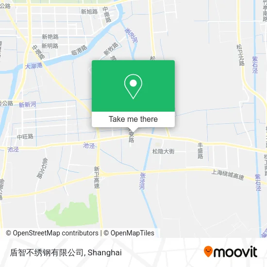 盾智不绣钢有限公司 map