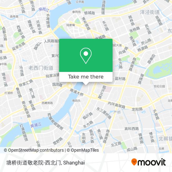 塘桥街道敬老院-西北门 map