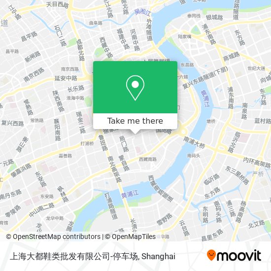 上海大都鞋类批发有限公司-停车场 map