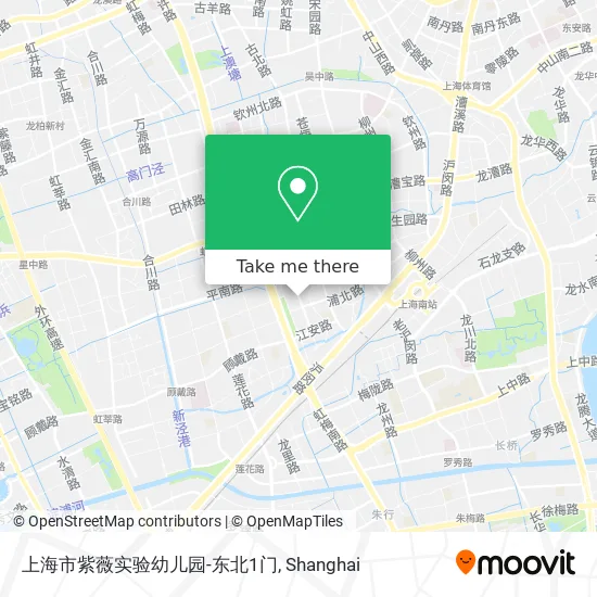 上海市紫薇实验幼儿园-东北1门 map