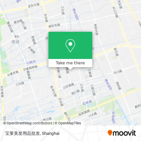 宝莱美发用品批发 map