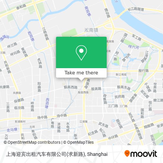 上海迎宾出租汽车有限公司(求新路) map