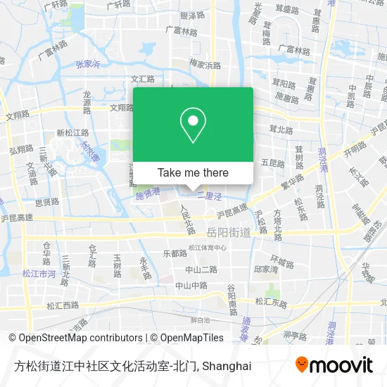方松街道江中社区文化活动室-北门 map
