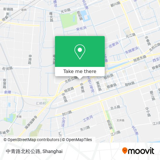 中青路北松公路 map