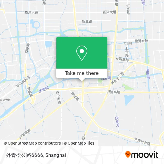 外青松公路6666 map