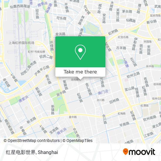 红星电影世界 map