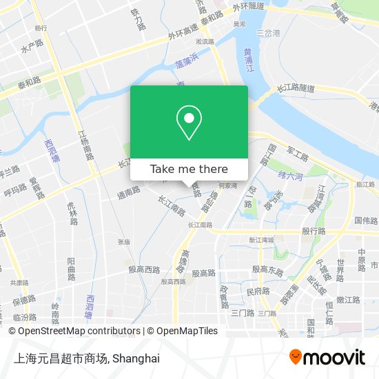 上海元昌超市商场 map