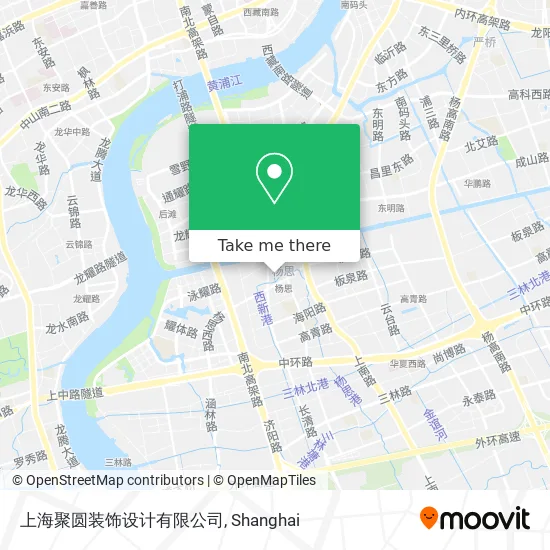 上海聚圆装饰设计有限公司 map