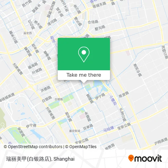 瑞丽美甲(白银路店) map