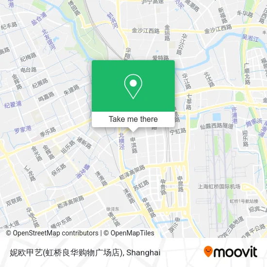 妮欧甲艺(虹桥良华购物广场店) map