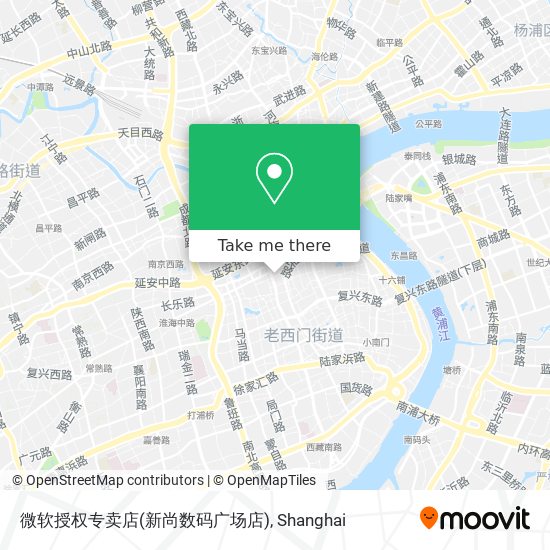 微软授权专卖店(新尚数码广场店) map