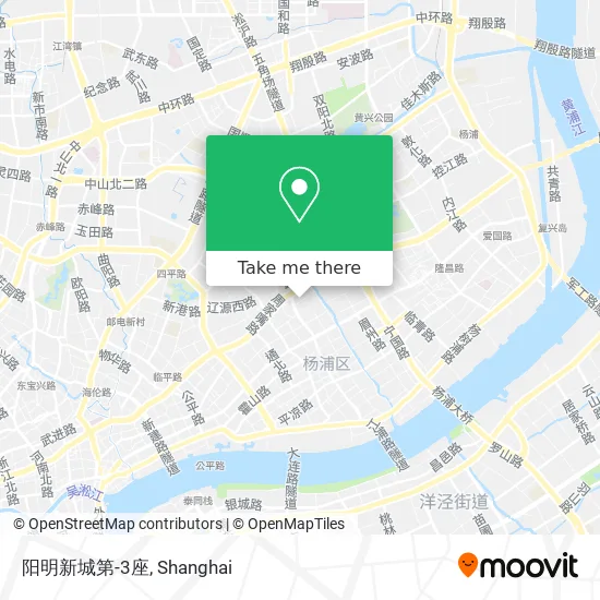 阳明新城第-3座 map