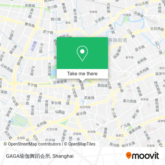 GAGA瑜伽舞蹈会所 map