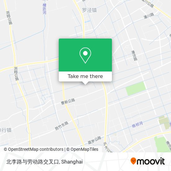 北李路与劳动路交叉口 map