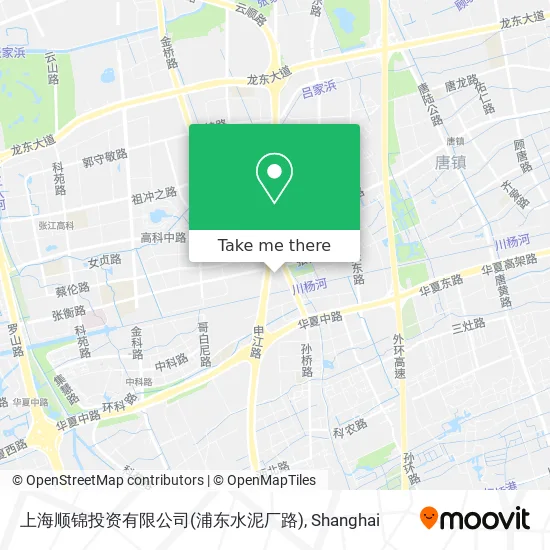 上海顺锦投资有限公司(浦东水泥厂路) map