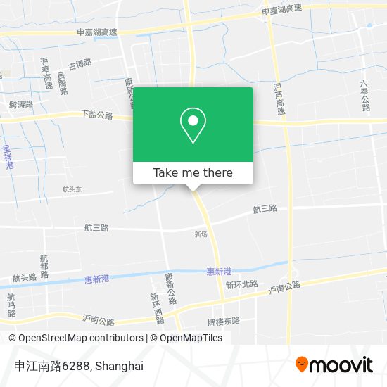 申江南路6288 map