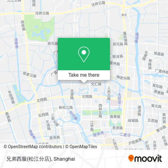 兄弟西服(松江分店) map