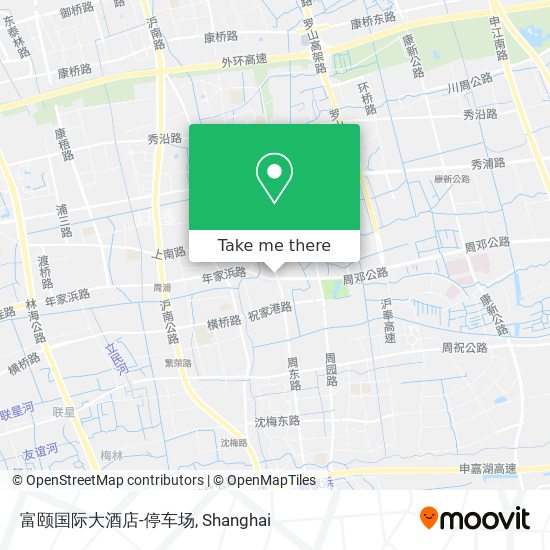 富颐国际大酒店-停车场 map