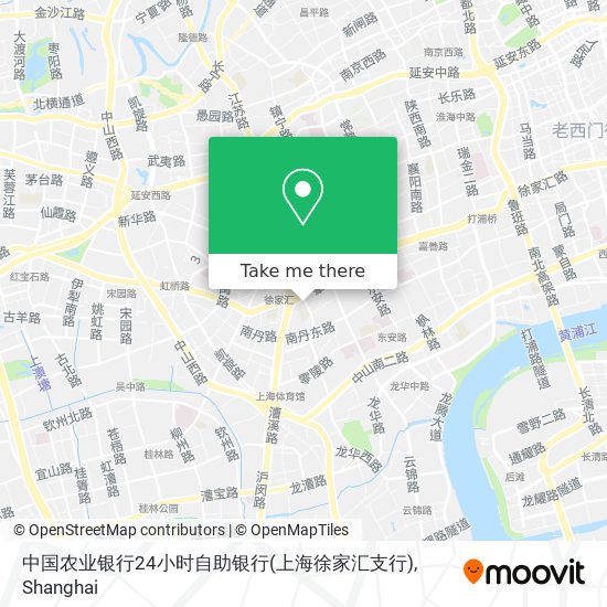 中国农业银行24小时自助银行(上海徐家汇支行) map