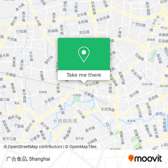 广合食品 map