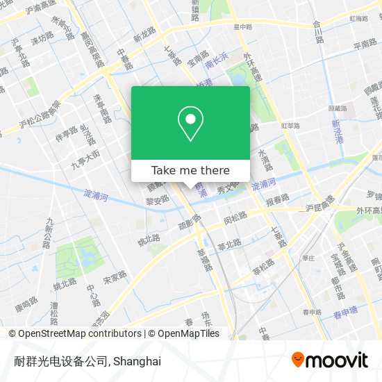 耐群光电设备公司 map